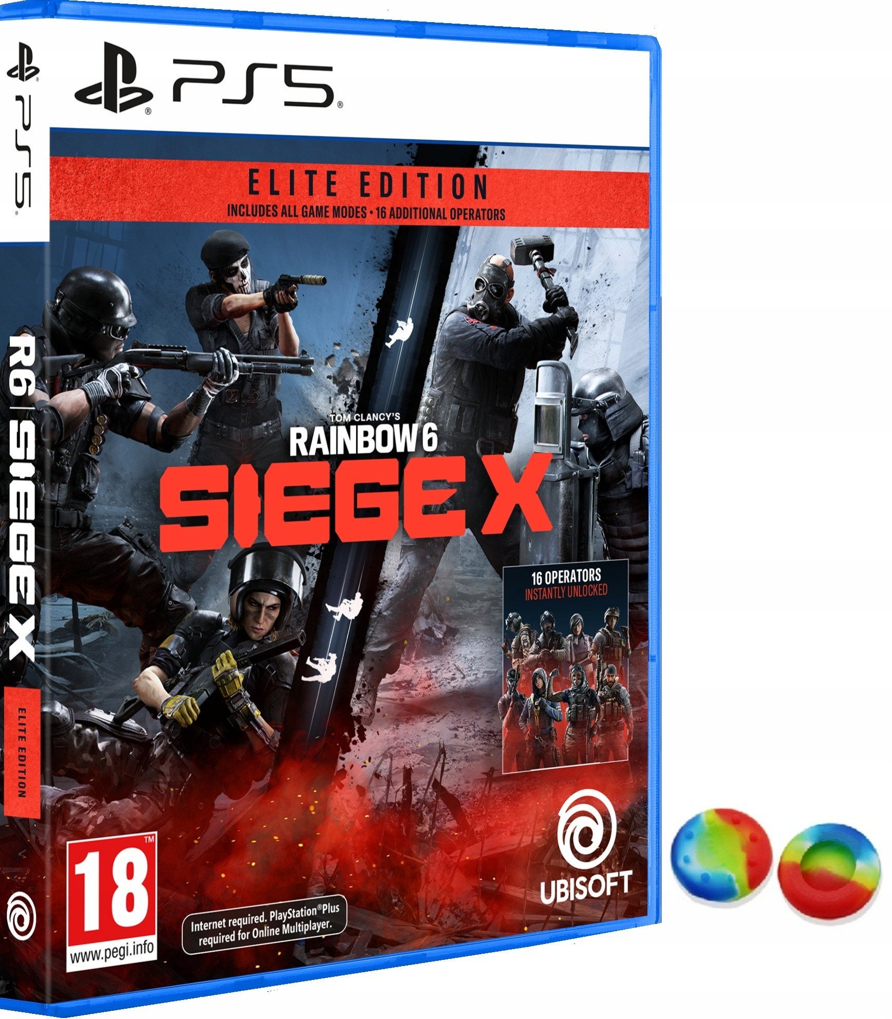 Lојa PS5 Ubisoft Tom Clancys Rainbow Six Siege X Elite Edition, пукачка, за повеќе играчи