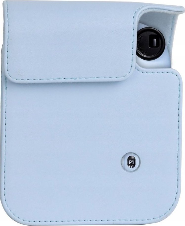 Këllëf për aparat LoveInstant, Fujifilm Instax Mini 12, lëkurë eko, blu