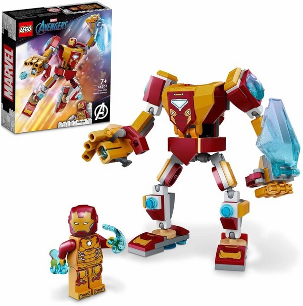 Робот	Iron Manovo на LEGO® Marvel Super Heroes 76203