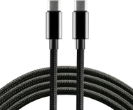 Kabllo USB EverActive CBB-1PD3, USB-C në USB-C, 60W, 1m, e zezë