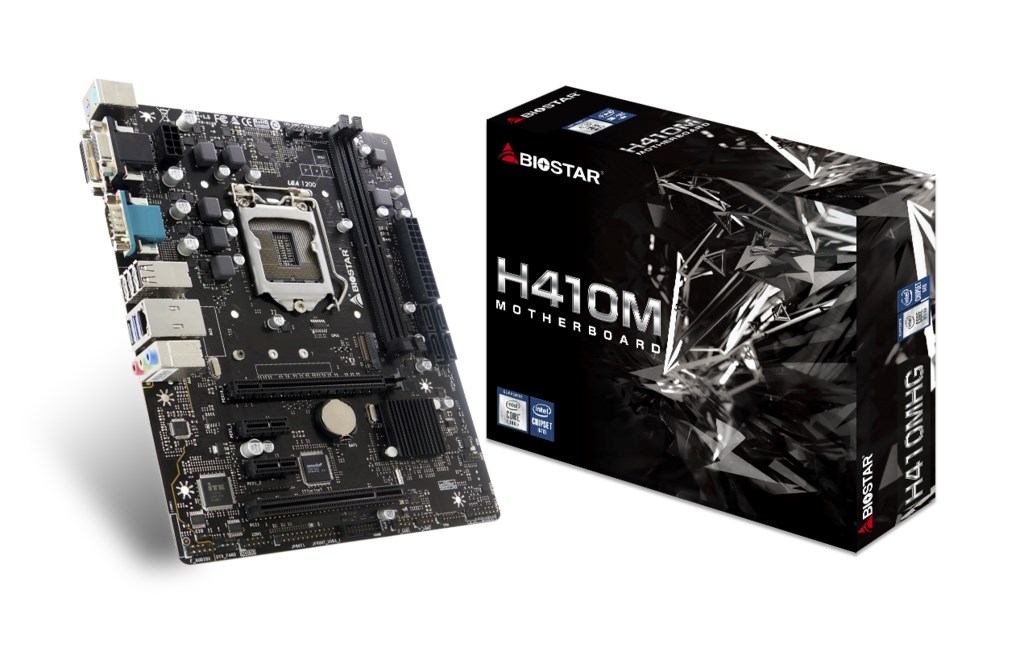 Pllakë amë Biostar H410MHG Intel H410 LGA 1200 (Socket H5) micro ATX