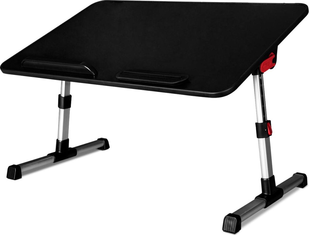 Tavolinë laptopi Mozos Game-SL1, për laptop 17", rregullim lartësie, dru natyral