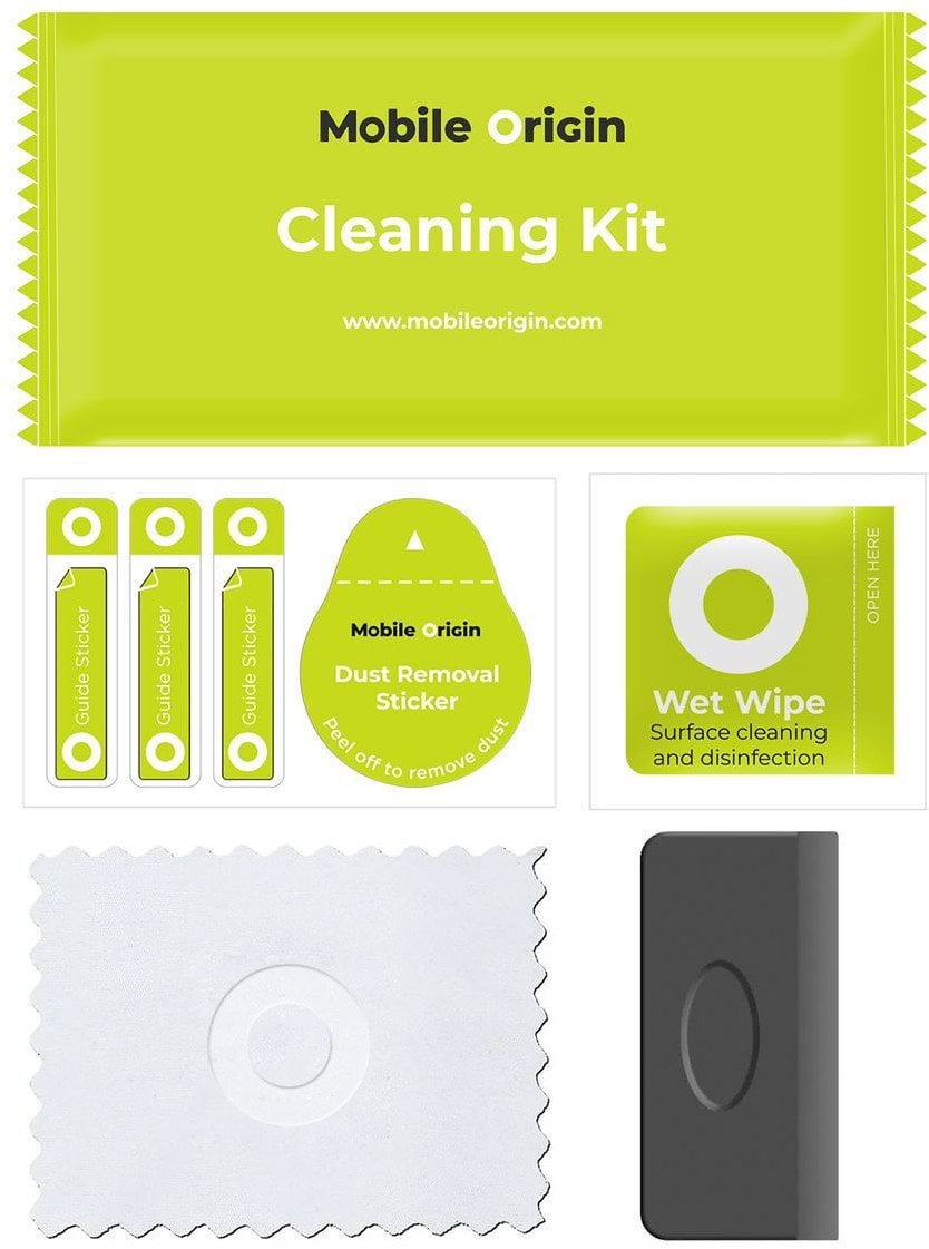 Mbrojtëse ekrani Mobile Origin EasyGlass për Samsung Galaxy A35 5G, set 2 copë, transparente