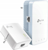 Адаптер Powerline TP-Link TL-WPA7519 KIT, 1000 Mbit/s, безжичен интернет, бел