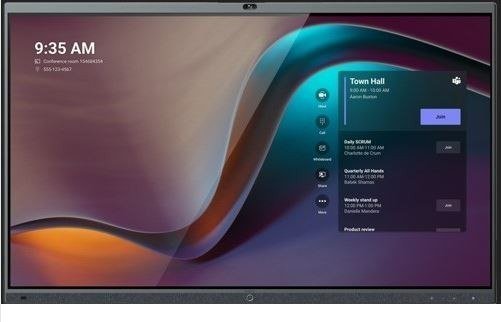 Monitor interaktiv Yealink MeetingBoard MB65 A001, 65", All in One, i bardhë
