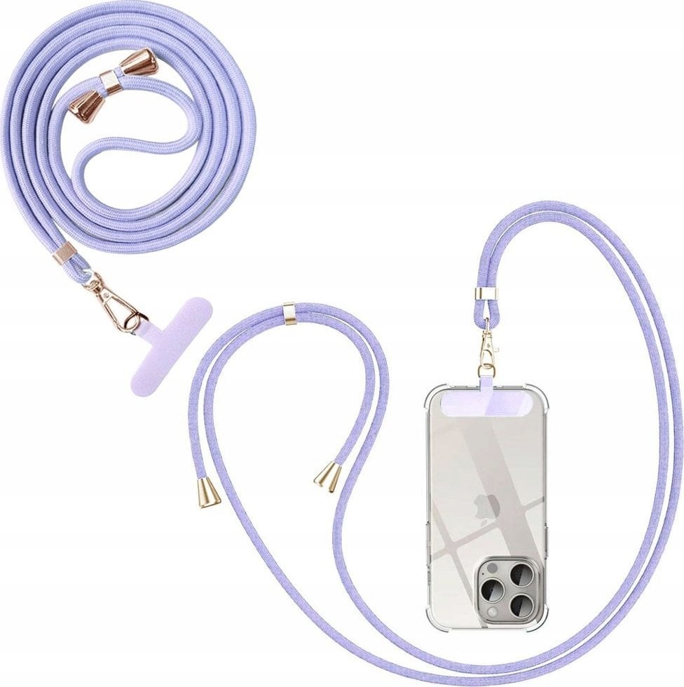 Лента за телефон SWING Pendant 8mm, должина на врвка 165 cm, прилагодлива