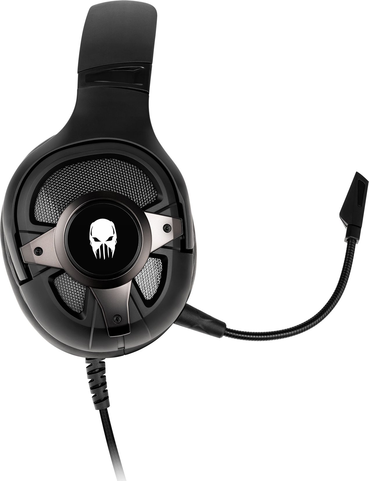 Гејминг слушалки Kruger&amp;Matz Warrior GH-100 Pro KM0660, со микрофон, LED, црни