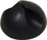 Организатор за кабли Msonic MLX2317, сет 6 парчиња, црн