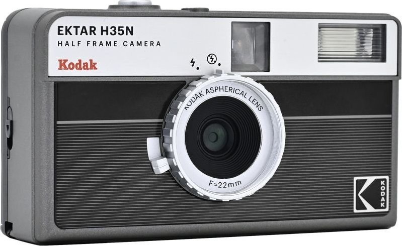 Камера филмска Kodak EKTAR H35N, Half Frame 35mm, Striped Black