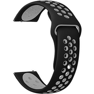 Rrip ore Eternico Sporty Universal Quick Release, 20mm, gri Elephant dhe i zi
