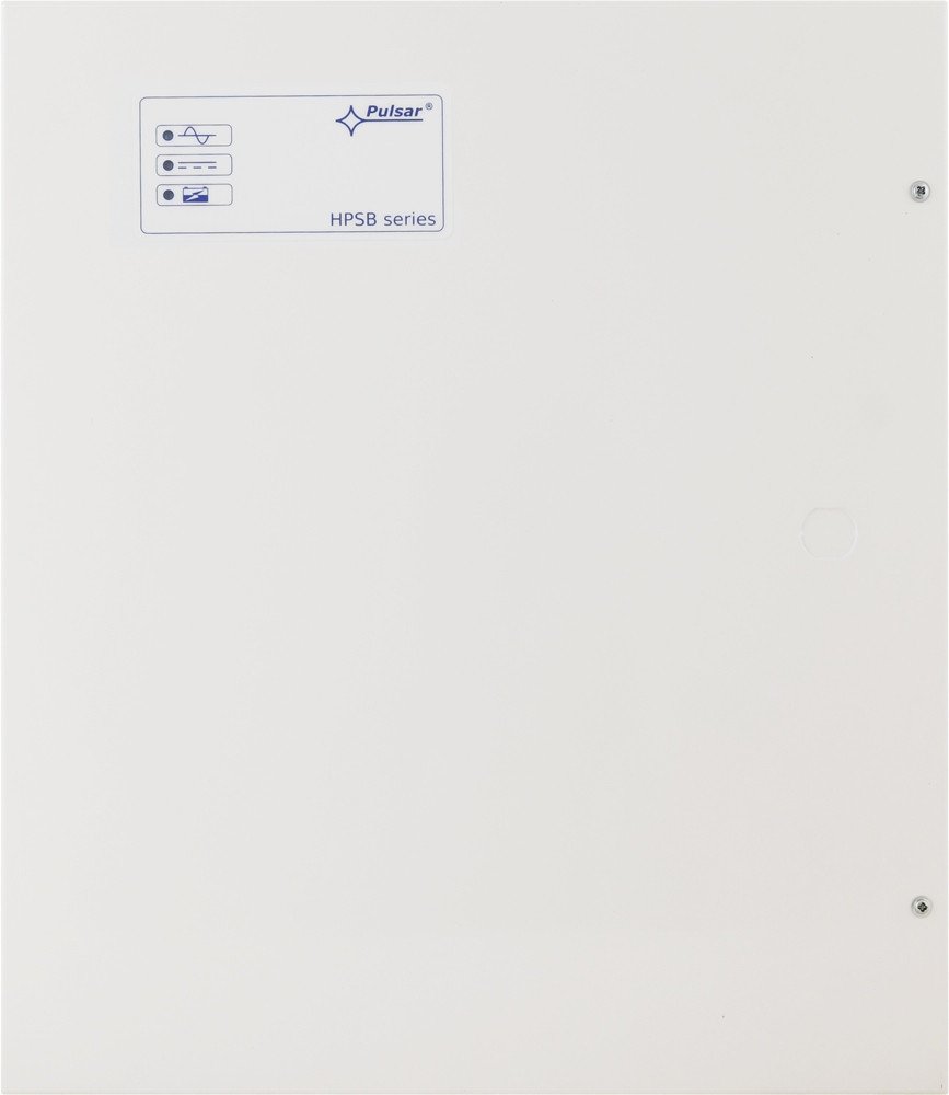 Furnizues energjie PULSAR HPSB-24V10A-C, 27.6V 10A, 2x17Ah, i bardhë