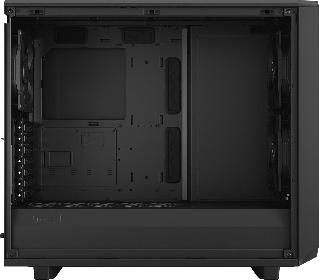 Kasë Fractal Design Meshify 2 TG Light Tint, e zezë, Midi Tower