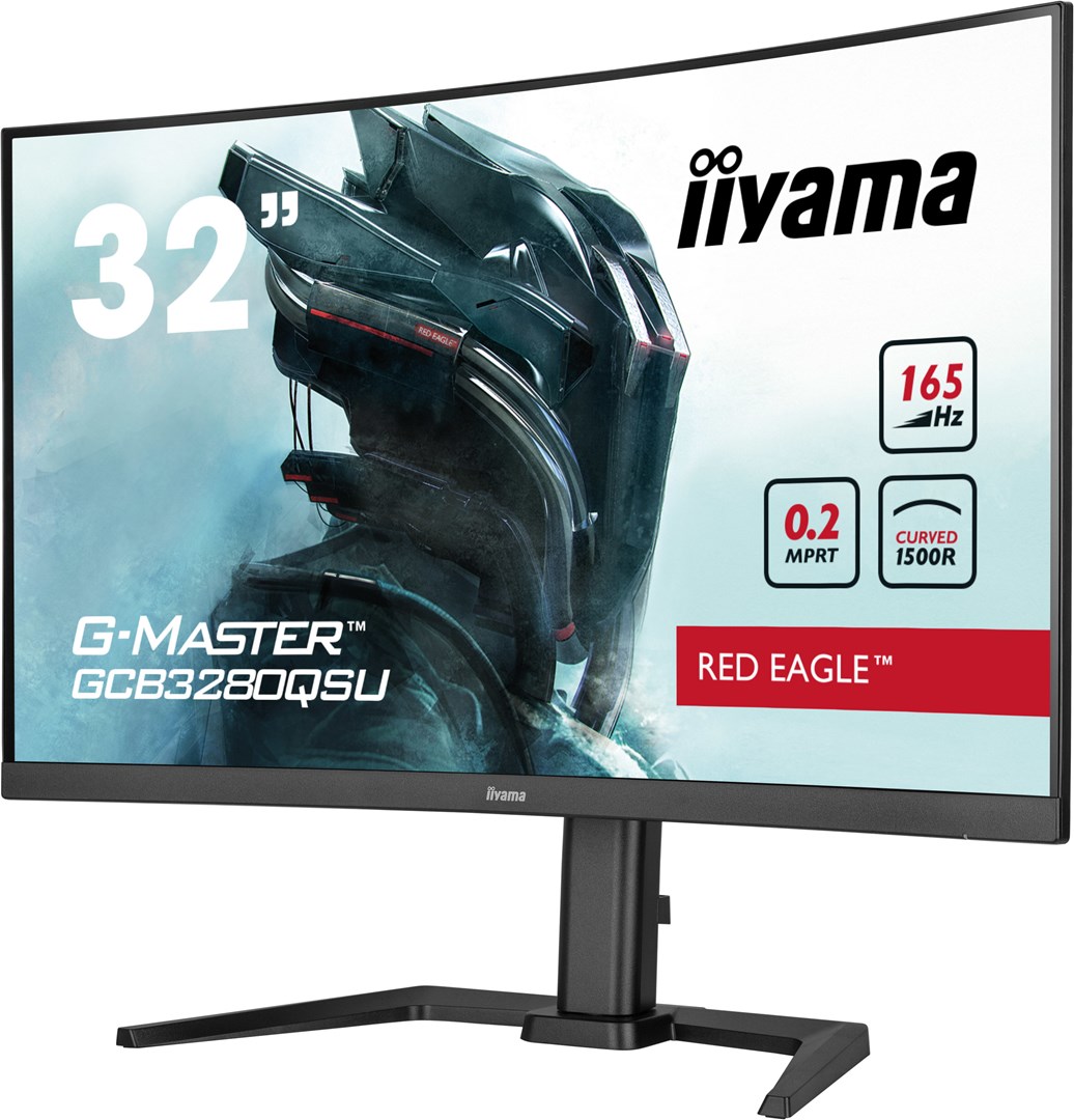 Монитор iiyama G-MASTER GCB3280QSU-B1, 31.5", 2560 x 1440, 165 Hz, i zi
