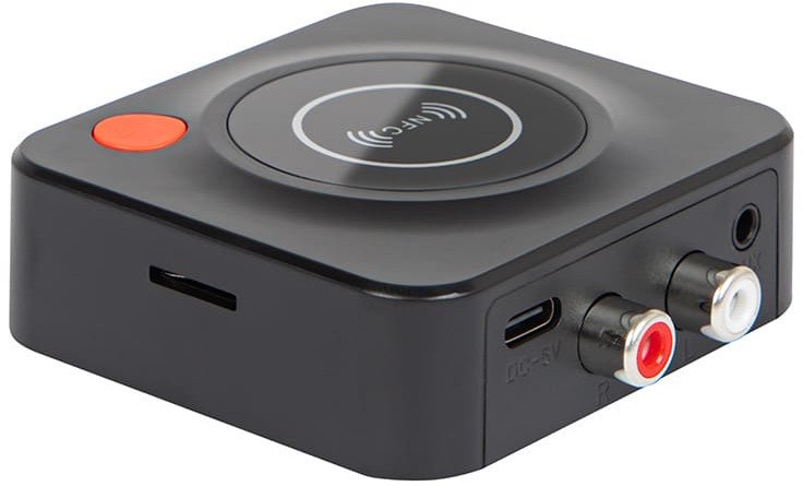 Adapter Bluetooth BLOW Transmitter Receiver 5.3, NFC, RCA AUX SD USB C, i zi