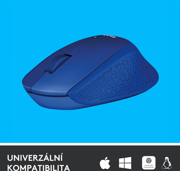 Maus pa kabllo Logitech M330, i kaltër