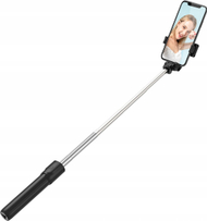Selfie stick me tripod Wry1S, 0.7 m, për telefon, i zi