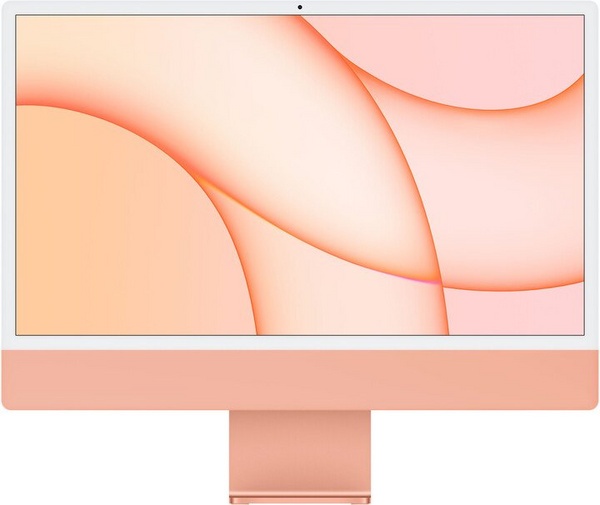 Kompjuter Apple iMac 24 "4.5K Retina M1, ​​8GB RAM, 2TB, 8-core GPU, i portokalltë
