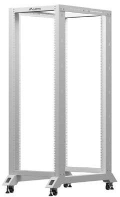 Raft i hapur rrjeti Lanberg OPEN RACK 19 32U, 600x1000, gri