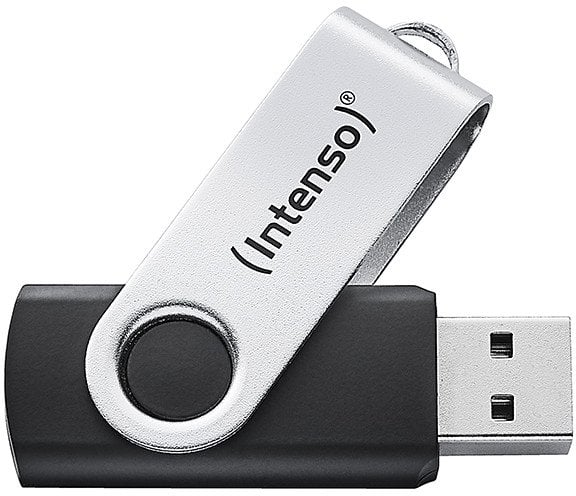 USB Интенсо Офис Лајн 256GB, USB 3.2 Ген 1, сребрена