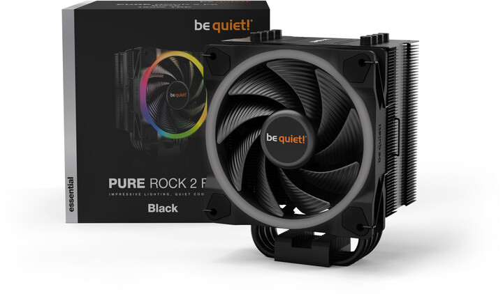 Ftohës Be quiet! Pure Rock 2 FX, i zi