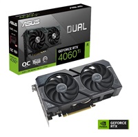 Kartelë grafike ASUS VGA NVIDIA GeForce RTX 4060 Ti DUAL OC, 16GB GDDR6