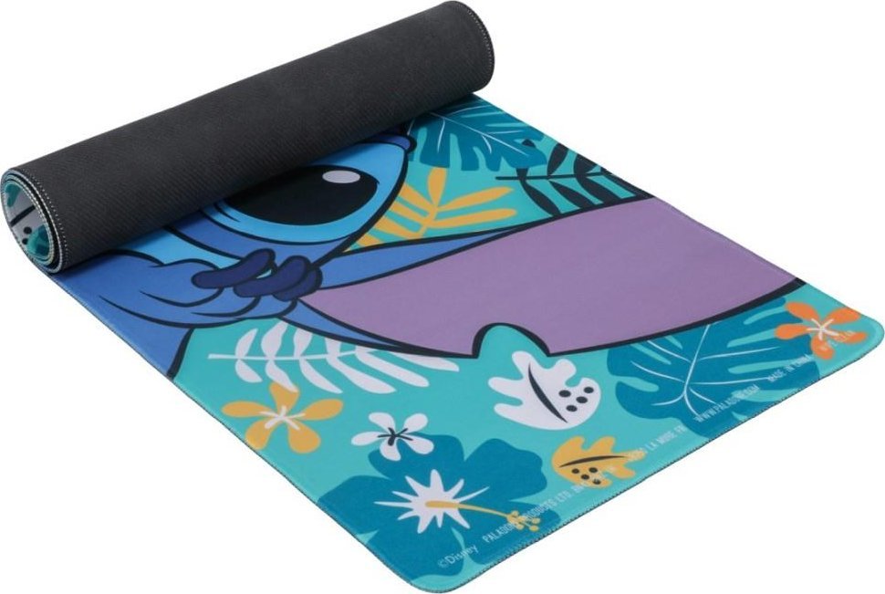 Mousepad Disney Lilo and Stitch Desk Mat, i madh, gomë antirrëshqitje, shumëngjyrësh