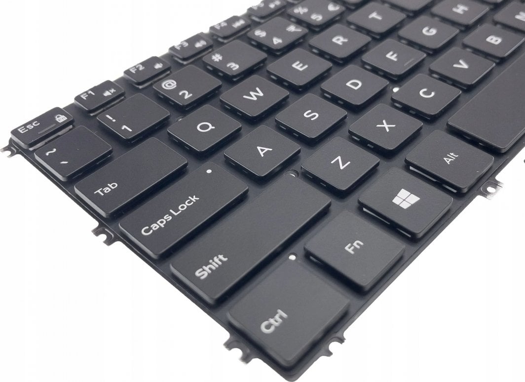 Tastierë për laptop Dell M18NSC-UBS, KYBD, 80, US-INTL, e zezë