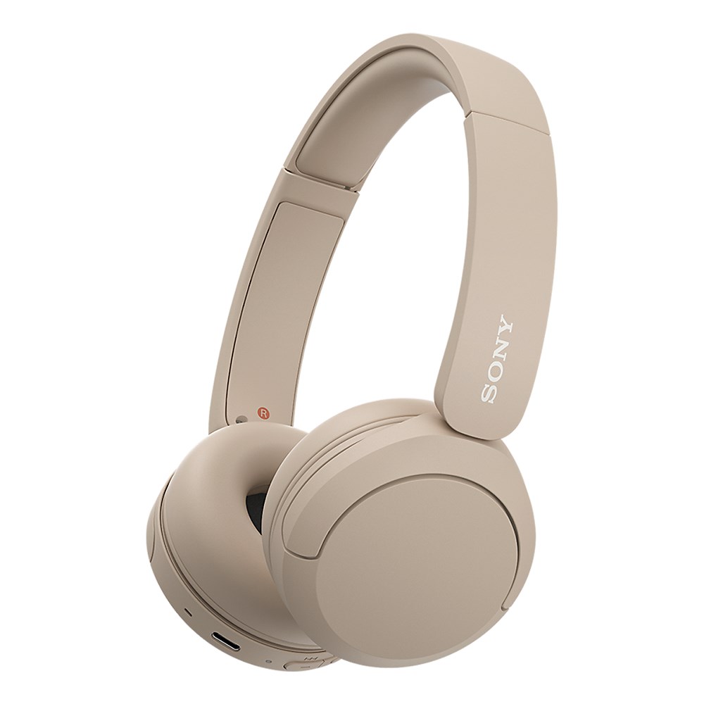 Слушалки Sony WH-CH520, беж