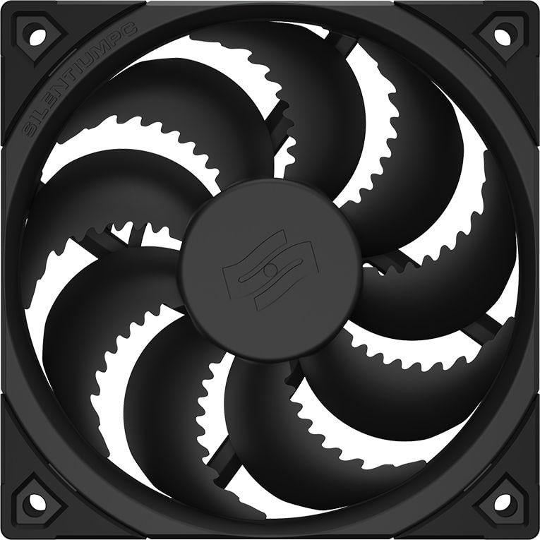 Ventilator ftohës SilentiumPC Fluctus 120 PWM (SPC316), 120mm, i zi