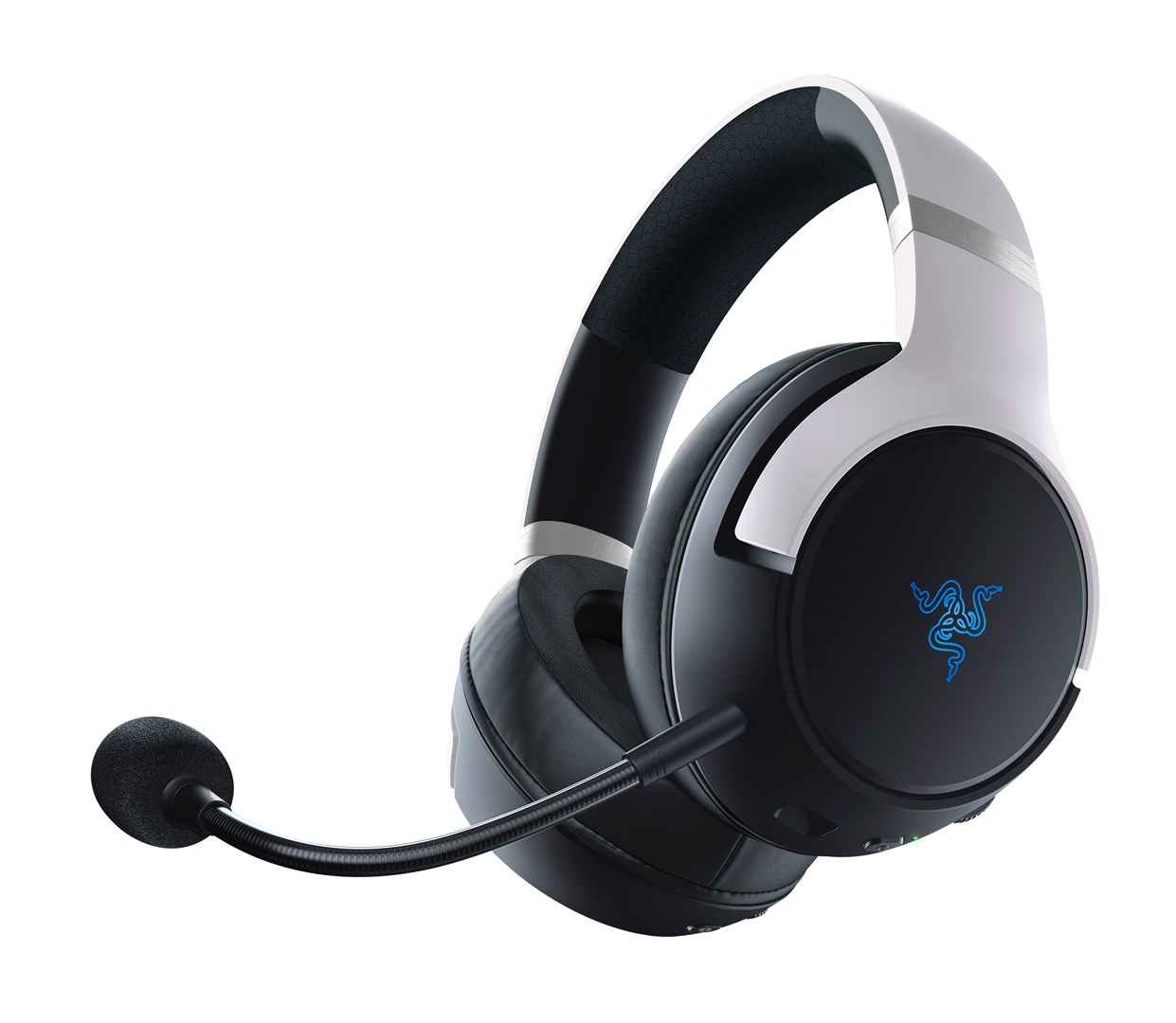 Kufje lojërash Razer Kaira Pro HyperSpeed, Wireless, për PlayStation, të bardha 
