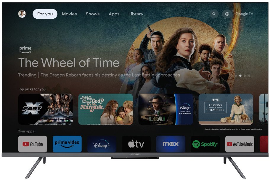 Televizor Smart Google TV, 55", 4K, i zi