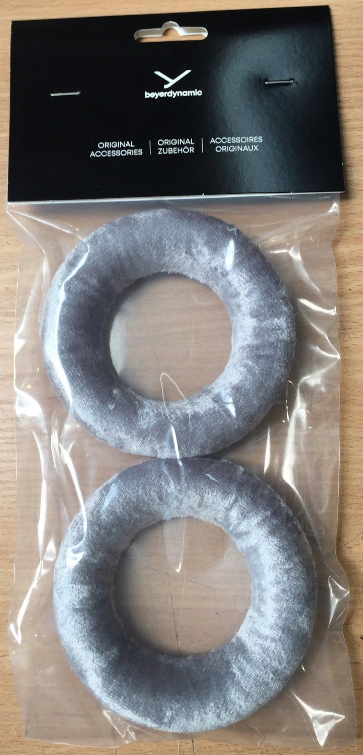 Jastëkë veshësh Beyerdynamic EDT 770 V, për DT 770 PRO X, velur, gri argjendtë