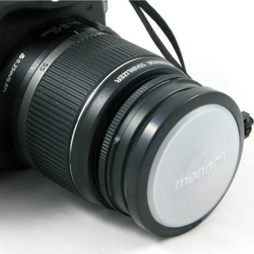 Капак за објектив Mennon WB Cap SB631, 55mm, за баланс на бела боја