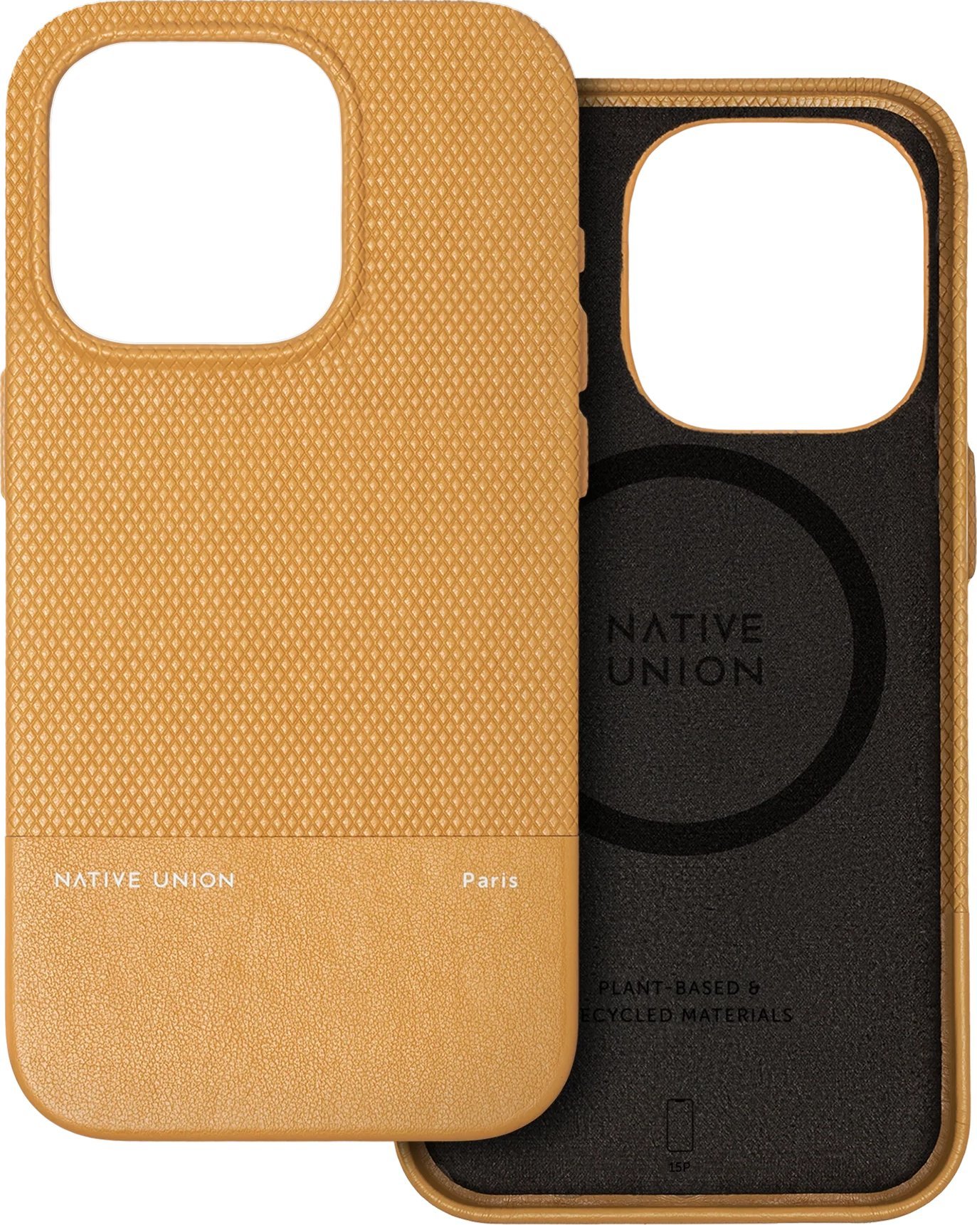 Kuti mbrojtëse Native Union ReClassic, për iPhone 15 Pro 6.1", kraft