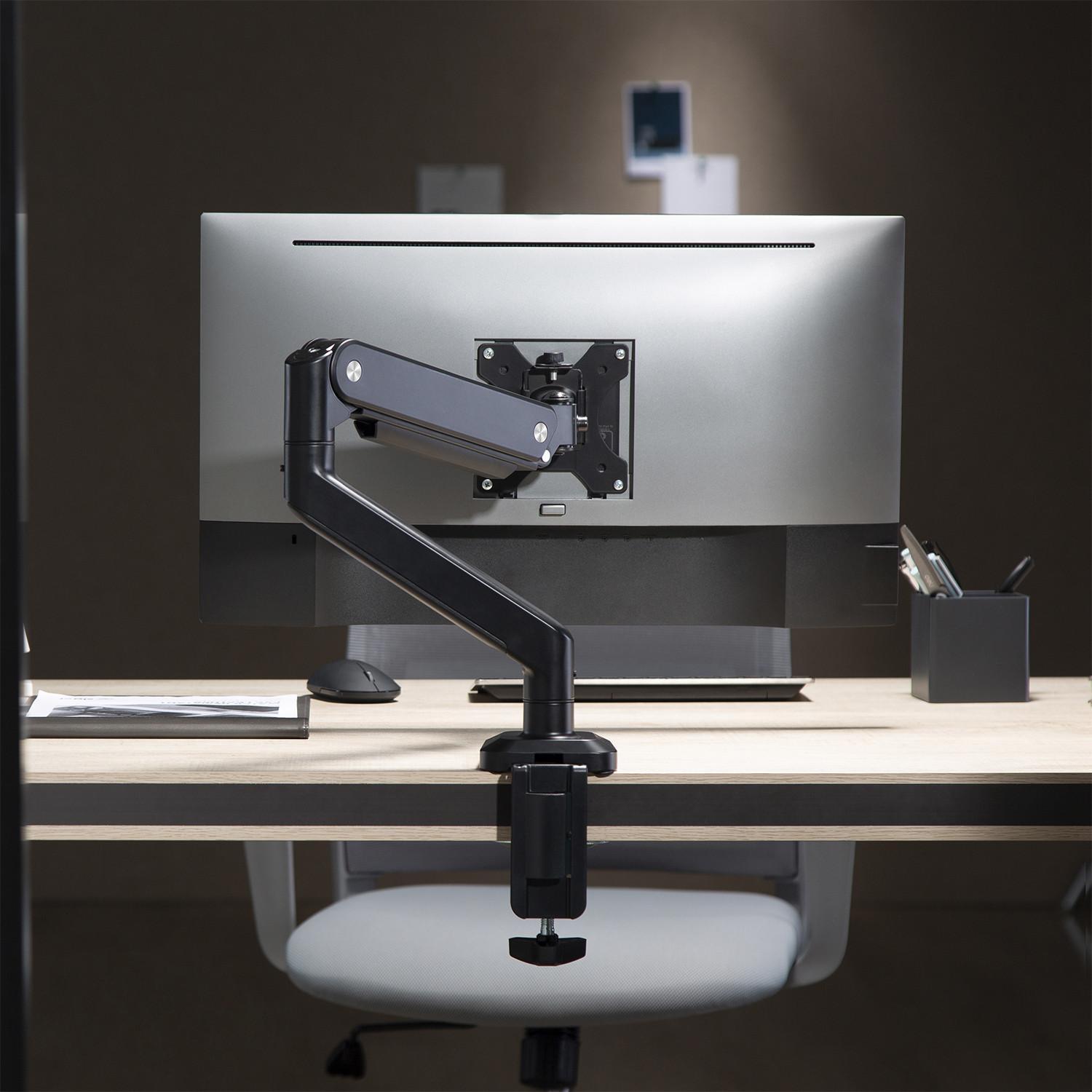 Mbajtëse tavoline për monitor Ergo Office ER-445, 17"-35", deri 15 kg, e zezë