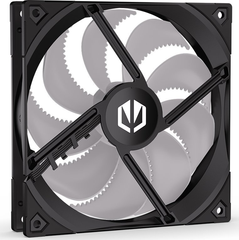 Ventilator PC Endorfy Fluctus 140 PWM ARGB, 140mm, gjysmë pasiv, i zi