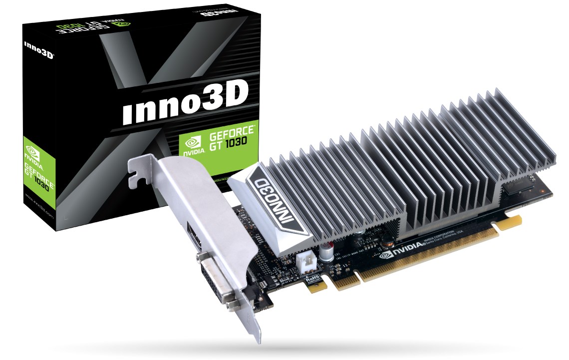 Kartë grafike Inno3D NVIDIA GeForce GT 1030, 2 GB GDDR5, N1030-1SDV-E5BL