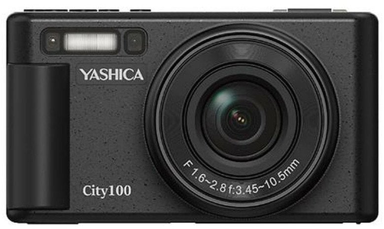 Kamerë kompakte Yashica City 100, 13MP, ekran 2.8", e zezë