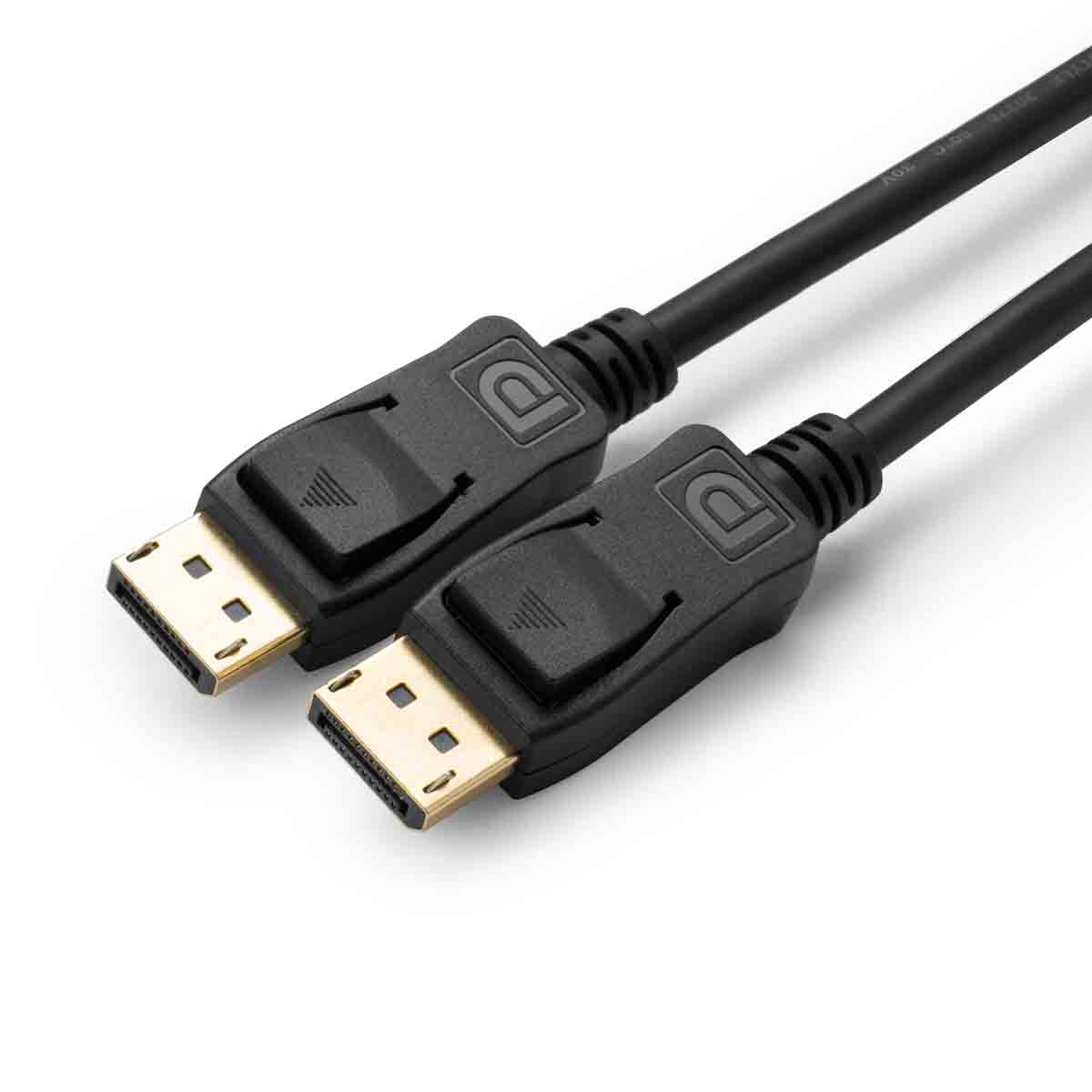 Kabllo DisplayPort MicroConnect 1.2, 4K, 2m, i zi