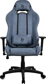 Karrige gaming Arozzi Torretta Soft Fabric, ergonomike, me krahë 3D, blu