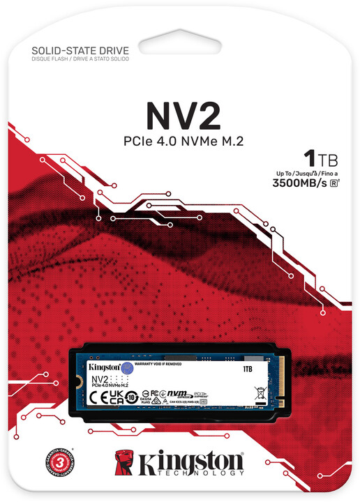 [OUTLET] Disk SSD Kingston NV2, M.2 - 1TB