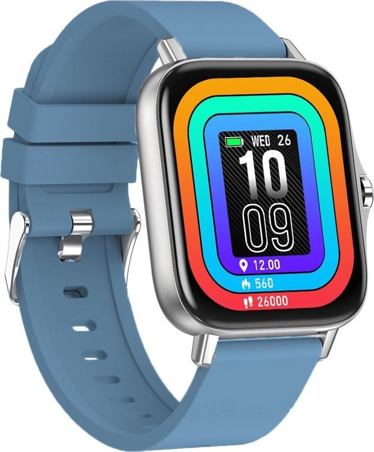 Ora inteligjente Maxcom Fit FW55 Aurum Pro, ekran 1.7", Bluetooth, blu