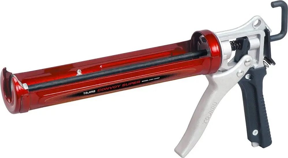 Pistoletë silikoni Tajima Convoy SP12, raport shtytjeje 12:1, 310 ml, e zezë