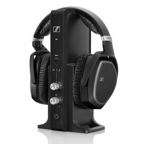 Kufje Sennheiser RS 195-U, 3.5mm, të zeza