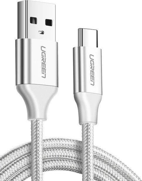 Kабел USB Ugreen 60409, USB A во USB C, 3 m, бел