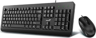 Set tastierë dhe maus Genius KM-160 Copilot, USB, rezistent ndaj lëngjeve, i zi