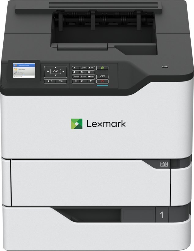 Printer lazer mono Lexmark MS821dn 50G0120, 52 fpm, auto duplex, i bardhë