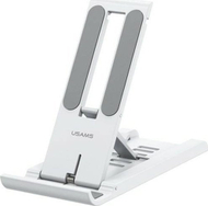 Mbajtëse desktop për telefon dhe tablet Usams US-ZJ070, e rregullueshme, universale, e bardhë