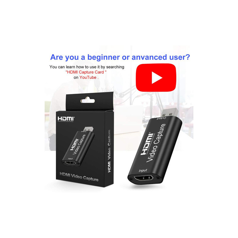 ANDYCINE HDMI to USB 2.0 Video Capture