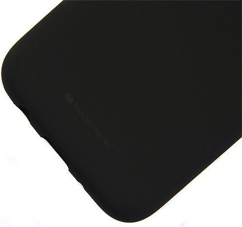 Mbulesë telefoni Mercury Soft Feeling për iPhone 14, silikon, e zezë